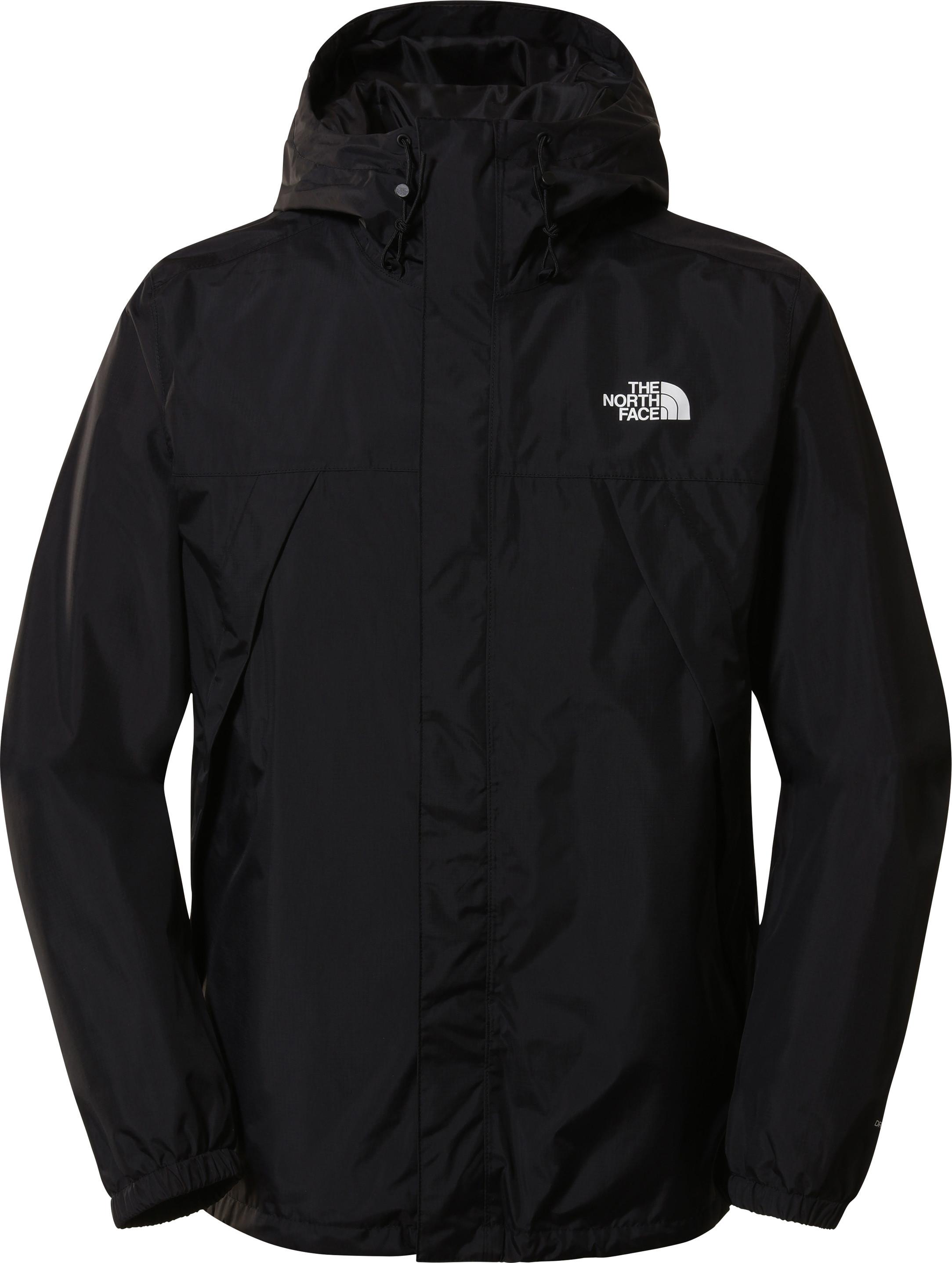 Svart The North Face Antora-regnjakke til herre