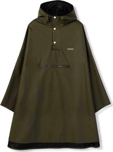 Grønn Tretorn PU Light-regnponcho